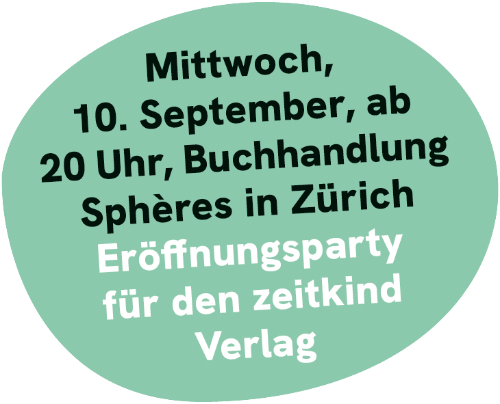 Eröffnungsparty für den zeitkind Verlag